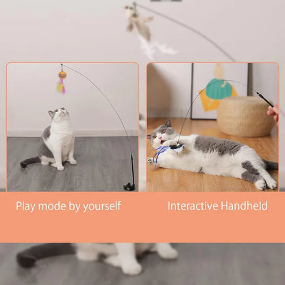 Petopia® - Interactive toys for cats made of natural bird feather