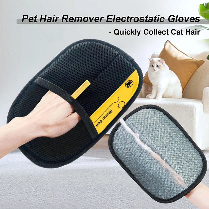 Petopia® - Pet hair removal mittens