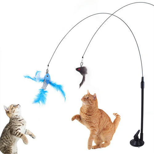Petopia® - Interactive toys for cats made of natural bird feather