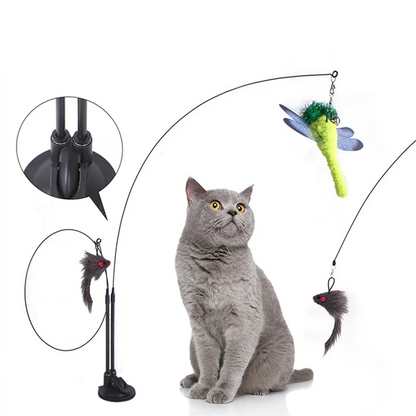 Petopia® - Interactive toys for cats made of natural bird feather